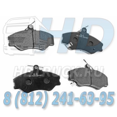 SP1072 - Колодки тормозные HYUNDAI Porter передние (4шт.) SANGSIN