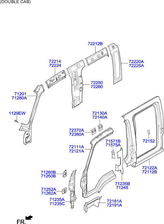 Боковина Hyundai HD 78